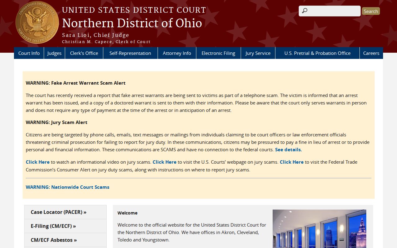 Jefferson County court records Northern District of Ohio source