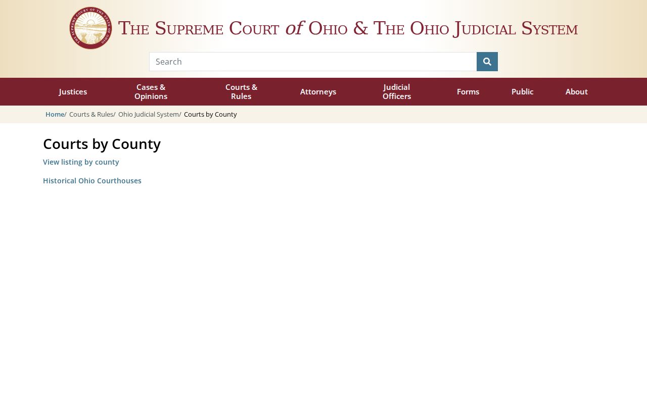 Jefferson County court docket Ohio trial court directory